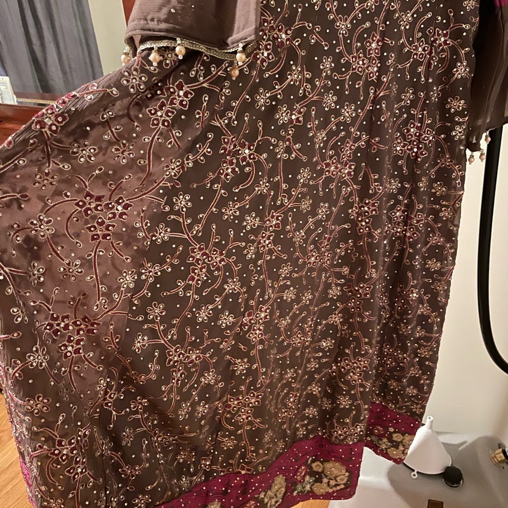 Pakistani Indian party shalwar kameez  dress